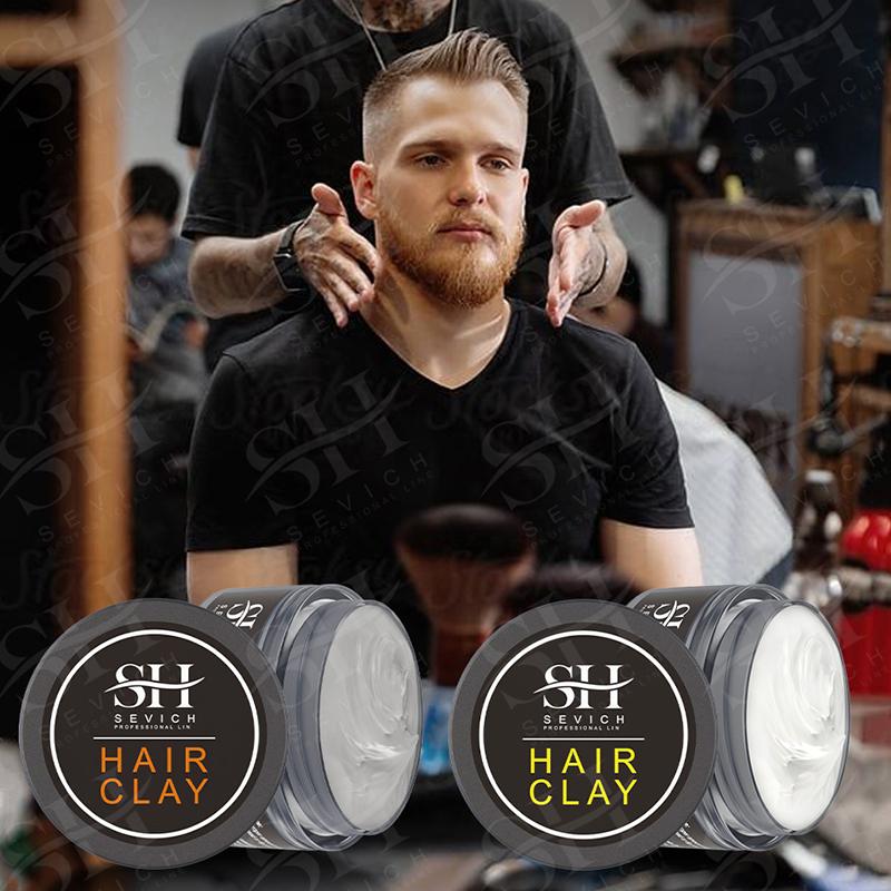 Pomade Hair Clay - شمع دهن الشعر للرجال ، تصفيف