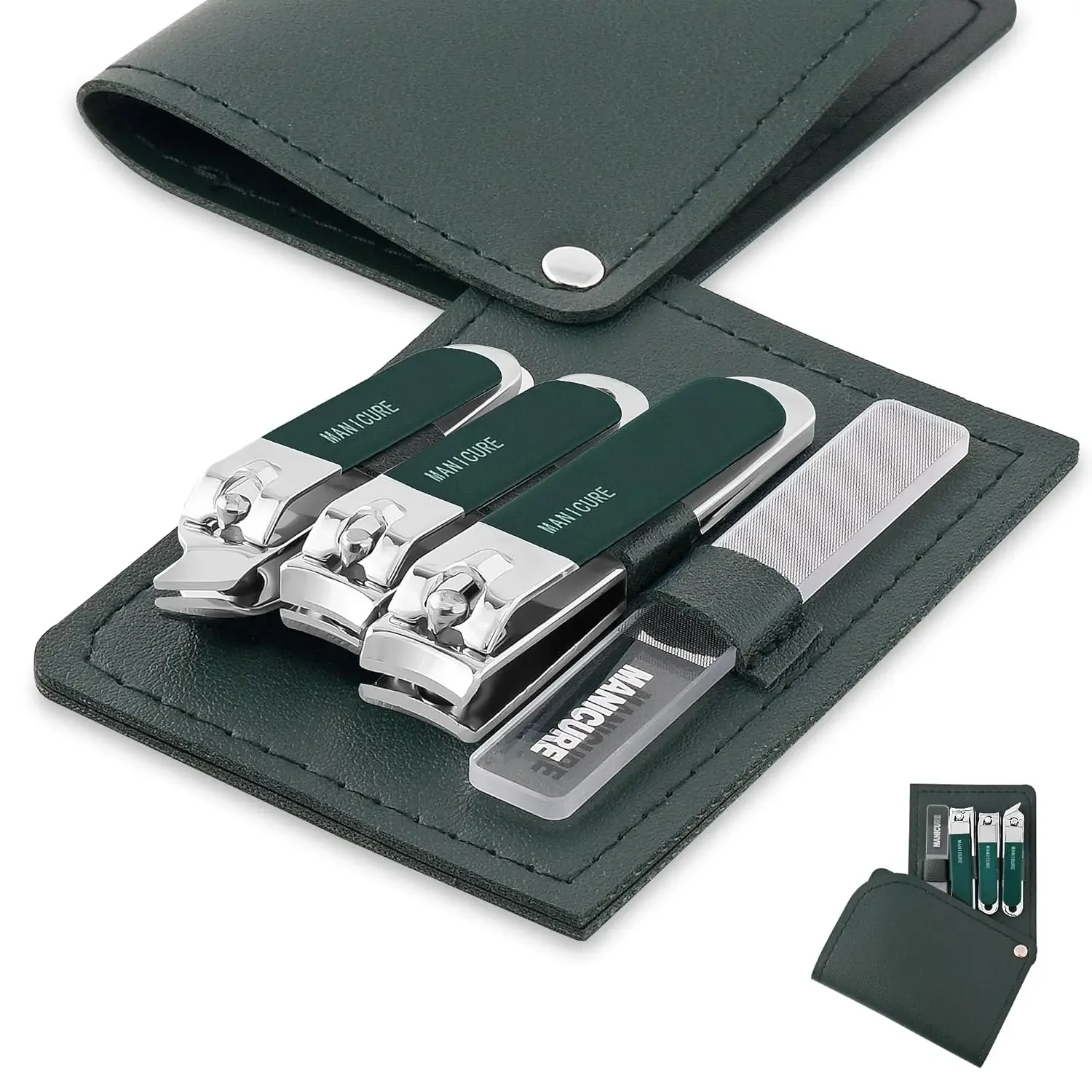 Mens Grooming Travel Kit - طقم مقصات أظافر احترافية للسفر مكون