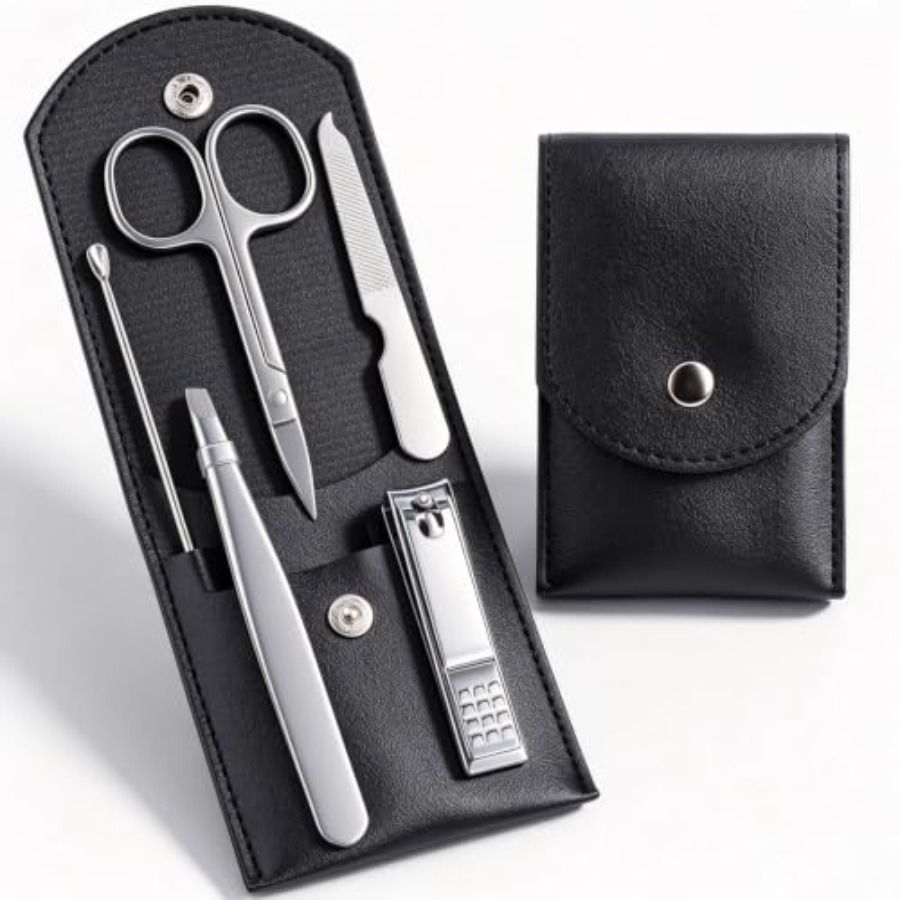 Mens Grooming Travel Kit - مجموعة أدوات العناية بالأظافر للسفر من