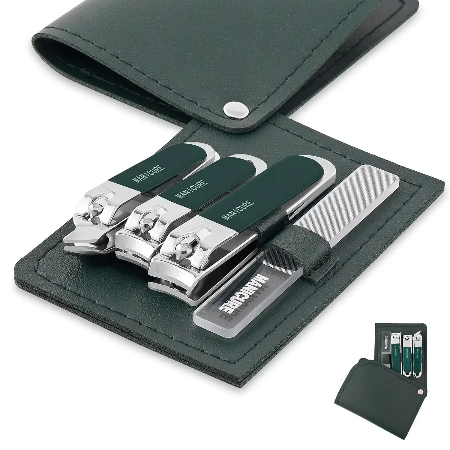 طقم مانيكير من 4 قطع من الفولا - مراجعة Mens Grooming Travel Kit وسعره