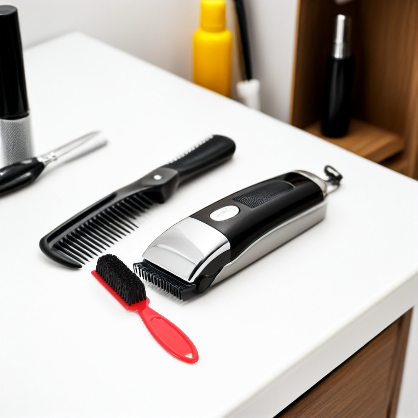 مجموعة من 5 فرش للعناية باللحي - مراجعة Shaving Brush Set وسعره