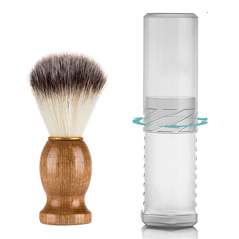 حقيبة سفر لفرشاة الحلاقة ، منا - مراجعة Shaving Brush Set وسعره