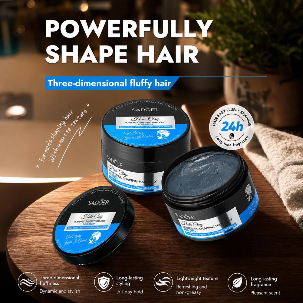 طين تصفيف الشعر غير لامع، قوي  - مراجعة Pomade Hair Clay وسعره