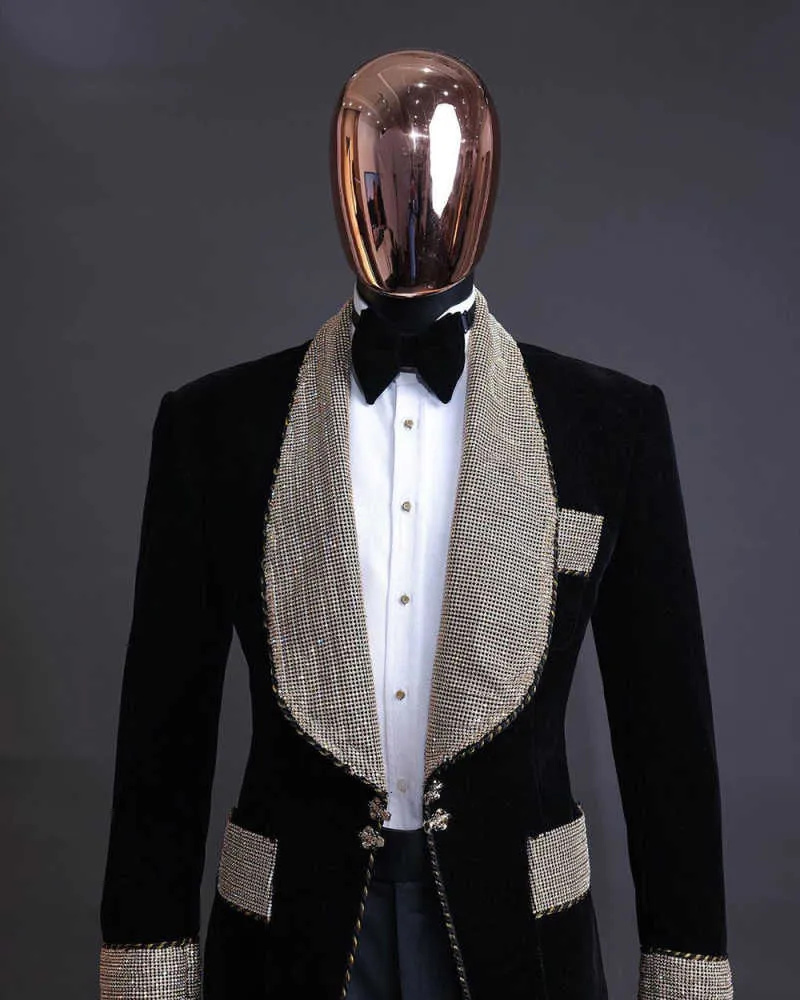بدلات رجالية فاخرة من قطعتين ( - مراجعة Men'S Grooming Jacket وسعره