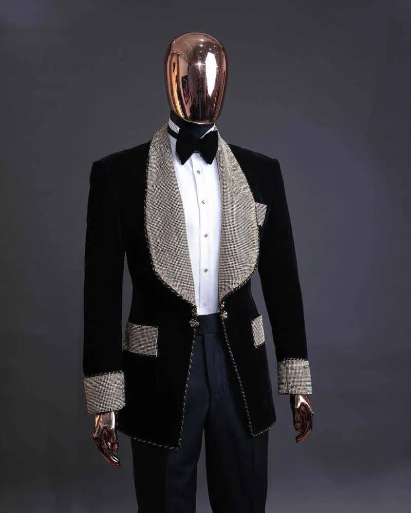 بدلات رجالية فاخرة من قطعتين ( - مراجعة Men'S Grooming Jacket وسعره