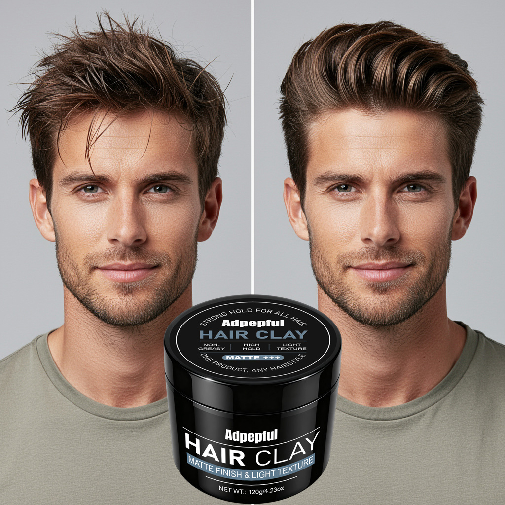 طين تصفيف الشعر Adglamful غير  - مراجعة Pomade Hair Clay وسعره