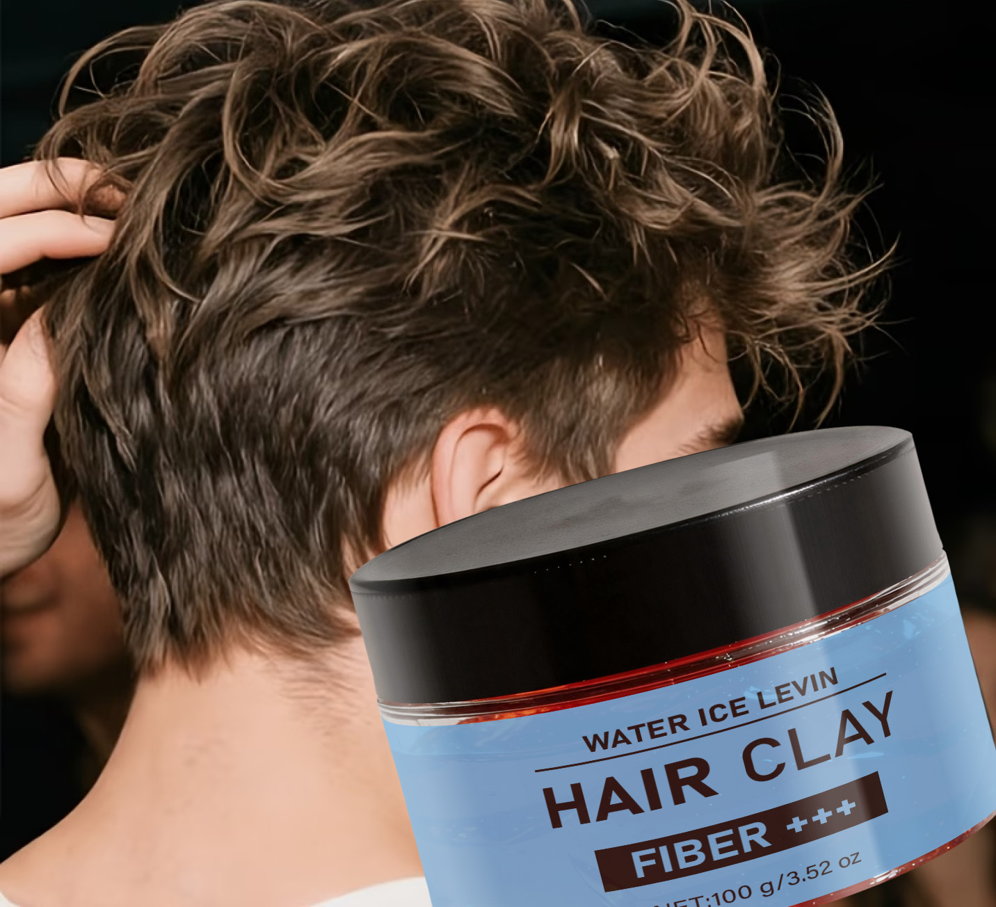 طين شعر بالبيوتين والكيراتين،  - مراجعة Pomade Hair Clay وسعره