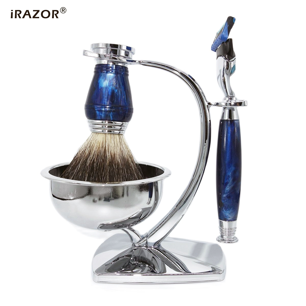 طقم حلاقة فاخر للرجال من iRAZO - مراجعة Mens Grooming Kit Gift وسعره