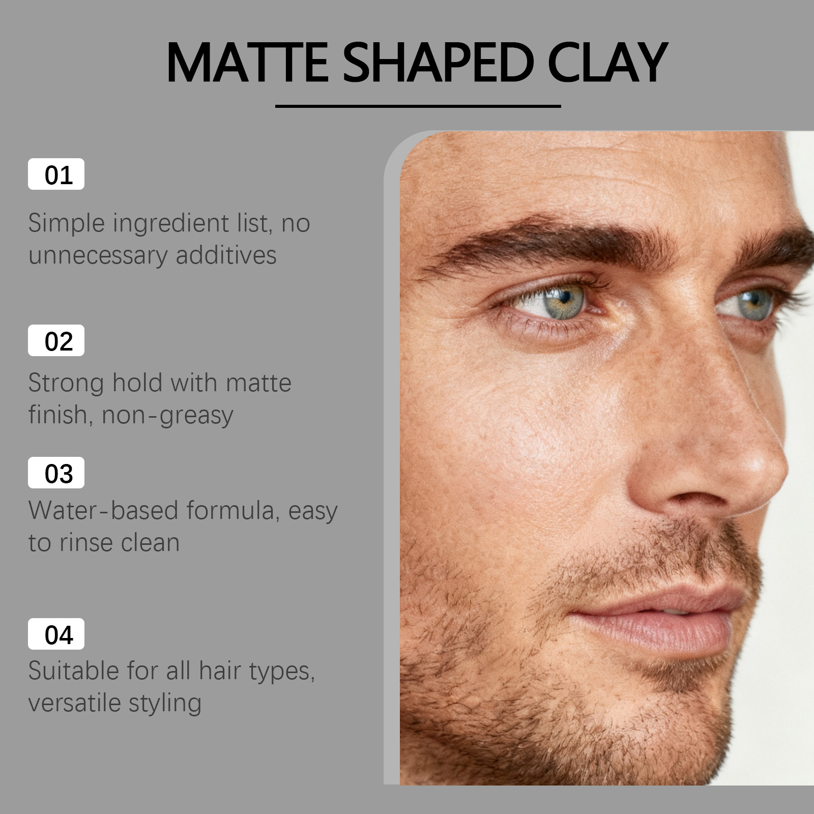 طين تصفيف الشعر للرجال بتأثير  - مراجعة Pomade Hair Clay وسعره