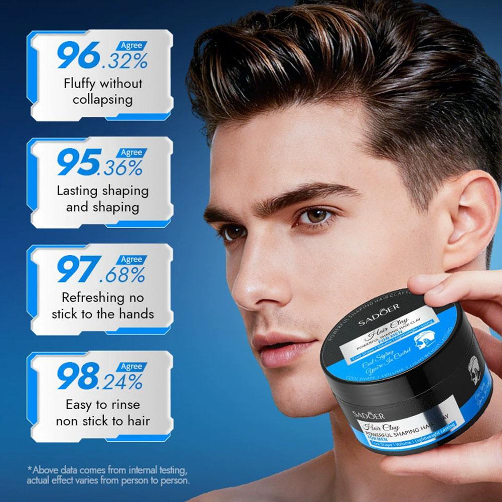 شمع تصفيف الشعر للرجال قوي وطو - مراجعة Pomade Hair Clay وسعره